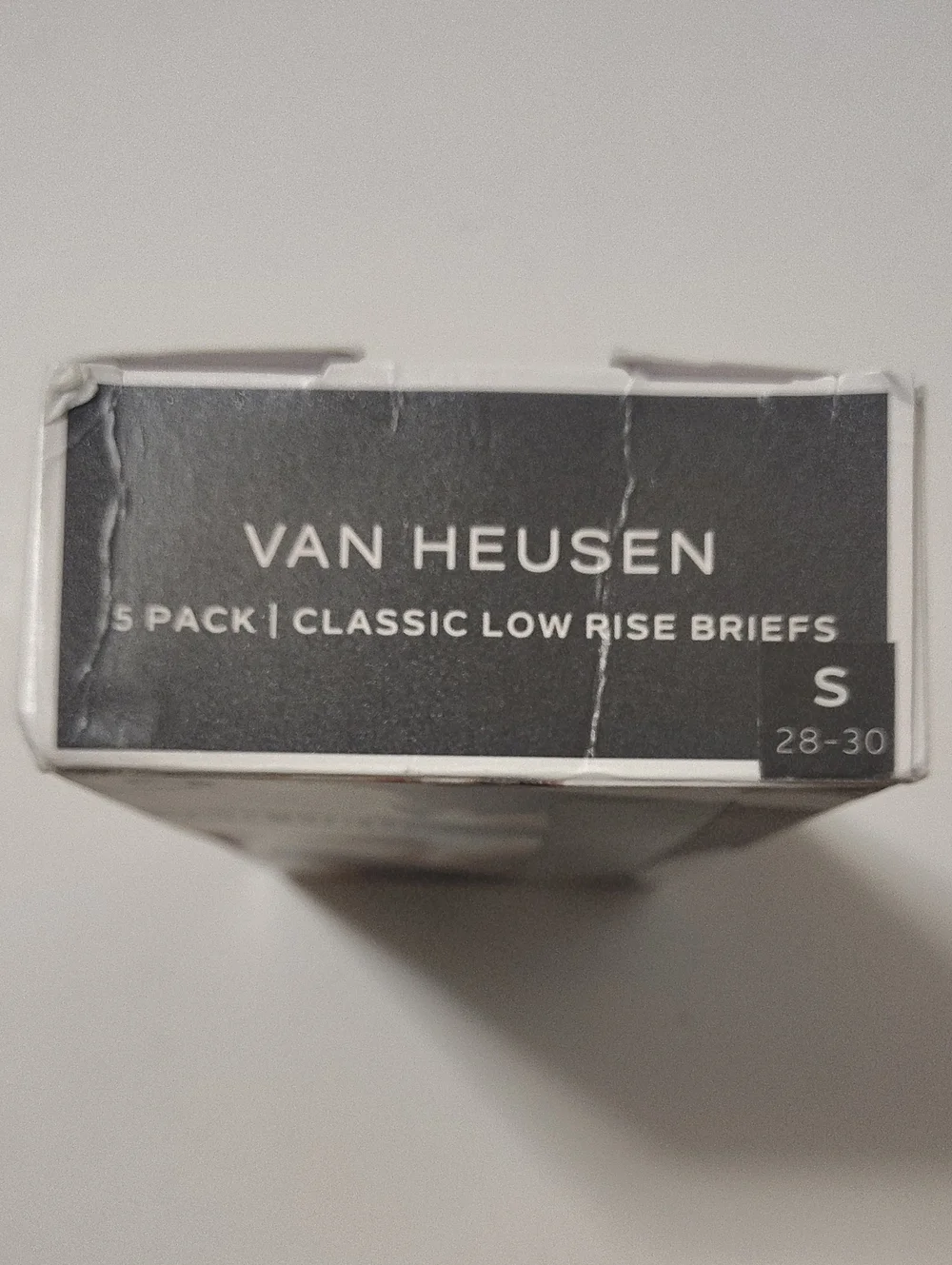 Van Heusen Men's Classic Low Rise Briefs - 5 Pack - Size S 28-30